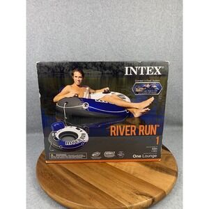 Intex River Run I Sport Lounge 53 inch Inflatable Water Float Brand New‎